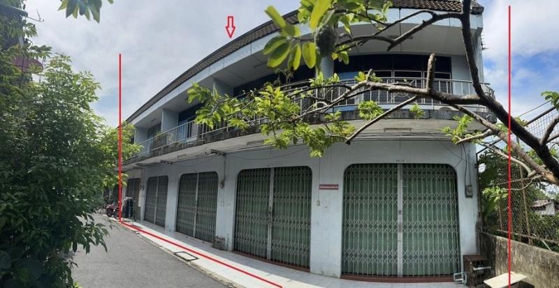 ขายอาคารพาณิชย์ 2 ชั้น 4 คูหา อำเภอหาดใหญ่ จังหวัดสงขลา