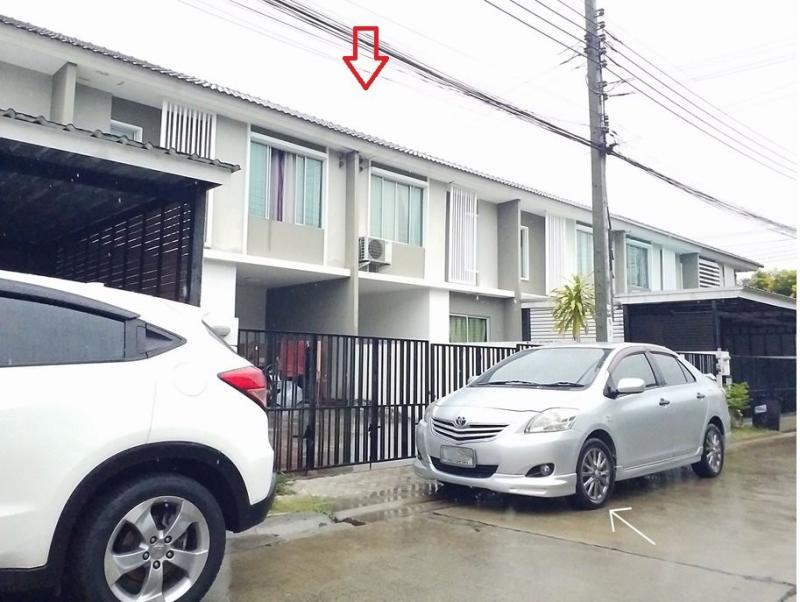 ขายทาวน์เฮ้าส์มือสองบางใหญ่ จังหวัดนนทบุรี โครงการ พฤกษาไลท์ ล็อกซ์ รัตนาธิเบศร์