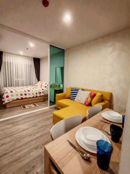 ให้เช่าคอนโด Regent Home Bangna พื้นที่ 28 ตรม 1นอน 1น้ำ ชั้น10 ตึกA วิวนอกระเบียง ทิศตะวันออก พร้อมเฟอร์และเครื่องไฟฟ้าครบ - ghd000578R