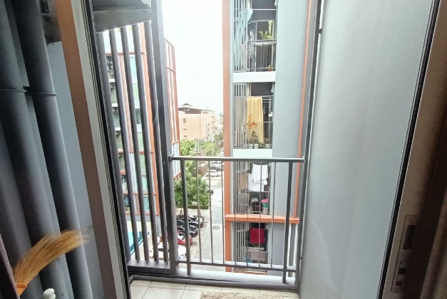 ขายพลัมคอนโด รามคำแหง 60 ขนาด 23 ตร.ม.   ห้องมุม  เฟอร์นิเจอร์ครบ