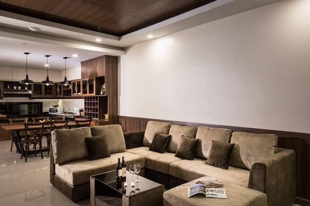 พูลวิลล่าชั้นเดียว ราคาพิเศษ สไตล์โมเดิร์น โซนสารภี