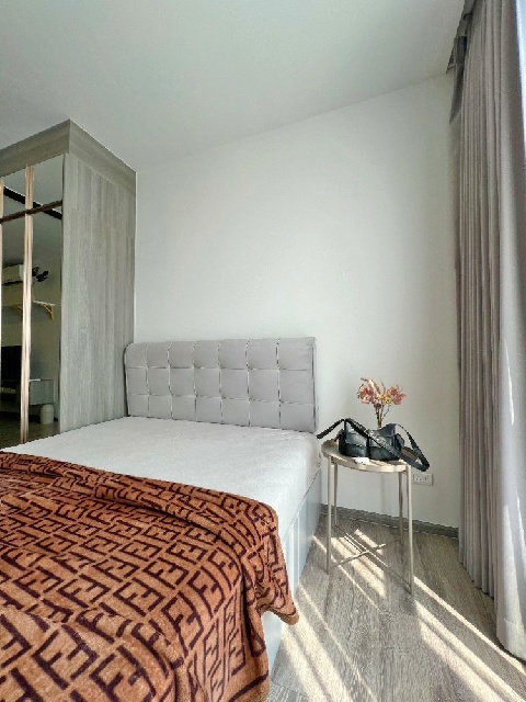 BTS แบริ่ง 450 ม.ไนท์บริดจ์ คอลลาจ สุขุมวิท 107 1 นอน ให้เช่าคอนโด ชั้น15 1น้ำ 31ตร.ม.อิมพีเรียลเวิลด์ สำโรง 1.2 กม.