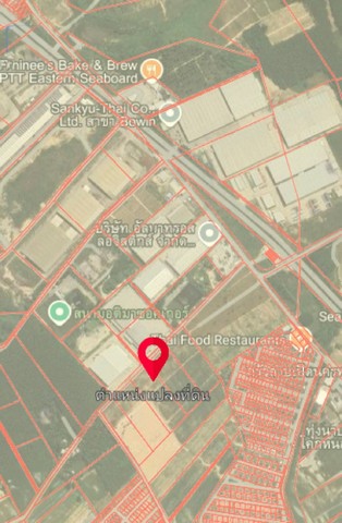 ขายที่ดินบ่อวินศรีราชา ผังสีเหลือง บนเนื้อที่ดิน  18  ไร่ใจกลางอุตสาหกรรมและแหล่งความเจริญ