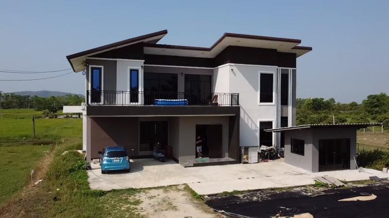 ขายบ้านเดี่ยว 2 ชั้น พื้นที่ดิน 1ไร่ ตำบลบ้านธิ จ.ลำพูน ใกล้ที่ว่าการอำเภอบ้านธิ