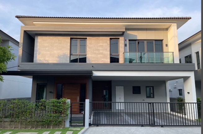 ให้เช่าบ้านเดี่ยว 2 ชั้น The City บางนา ตกแต่งครบพร้อมอยู่ full furnished