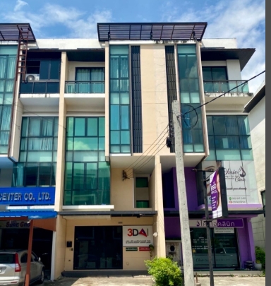 ให้เช่าโฮมออฟฟิศ 4 ชั้นถ.รามคำแหง2 บางนา ประเวศ เนื้อที่ 27 ตรว