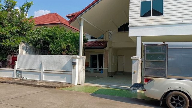 ให้เช่าบ้านเดี่ยว 2 ชั้น พื้นที่กว้าง น้ำไม่ท่วม สันผักหวาน หางดง 