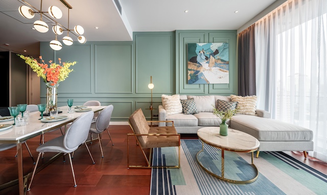 BH3558 ให้เช่าคอนโด Khun by Yoo ทองหล่อ ชั้นสูง 2 ห้องนอน 82 ตรม. แต่งครบ พร้อมอยู่