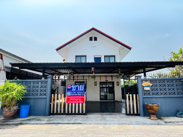 ขายบ้านเดี่ยวบางบัวทอง 2ชั้น 45ตรว. ดินอุดม1 ติดสวน ต่อเติมครบ ใกล้บิ๊กซีบางกรวย-ไทรน้อย 