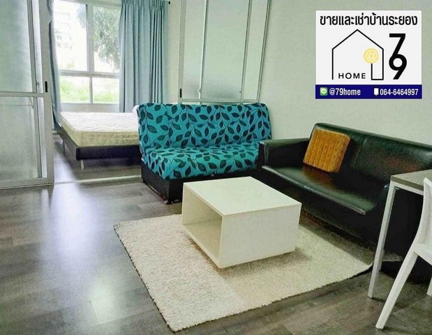 ปล่อยเช่า D Condo เนินพระ ติดถนนสุขุมวิท ระยอง พร้อมเฟอร์นิเจอร์ครบ