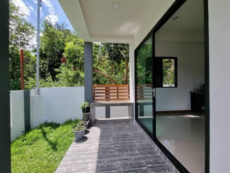 บ้านใกล้วัดป่าดาราภิรมย์ ราคาเริ่มต้น 1.49 ล้าน บ้านเดี่ยวชั้นเดียว ​38 ตรว. #โซนแม่ริม​ #สไตล์โมเดิร์น มี 2 แบบ