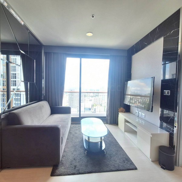 ให้เช่าคอนโด Rhythm Sukhumvit 42 แบบ 2นอน 2น้ำ ชั้น 25 ระเบียงทิศใต้ ไม่ร้อน ไม่มีรอยร้าวในห้อง - ghd000580R