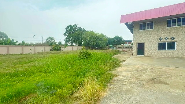 ตำรวจนครบาลลำหิน 1.5กม เช่าที่ดิน หนองจอก โรงงาน ออฟฟิศ ติดถนนใหญ่ 2 ไร่ 30ตร.วา.ม.เทคโนโลยีมหานคร 6.5 กม มีรั้ว 4นอน ตลาดลำไทรคลอง12 3กม.