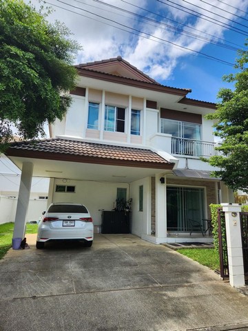 บ้านเดี่ยว 2 ชั้น ตกแต่งสวยงาม ร่มรื่น โครงการ สีวลีราชพฤกษ์ แม่เหียะ