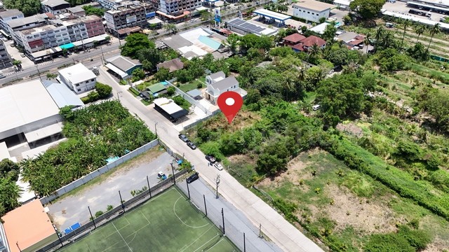 ที่ดินผังสีม่วง ซอยเอกชัย 76/1 บ้านธนบดี - บางบอน 1