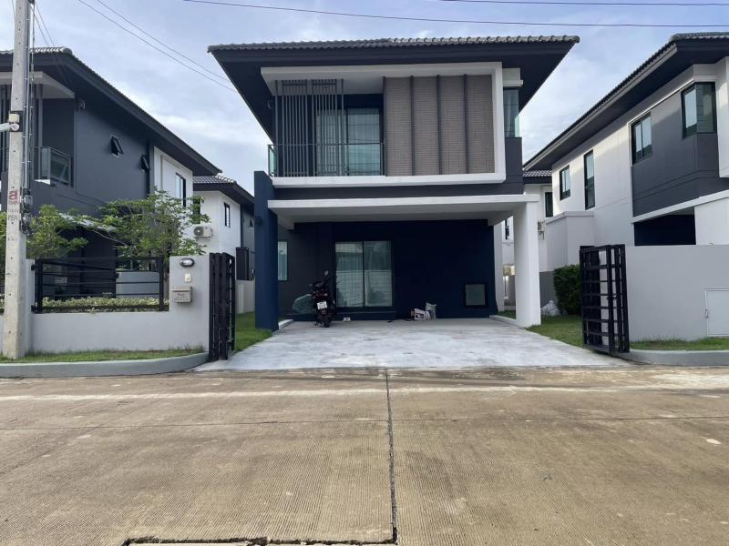 BH3569 ให้เช่าบ้านเดี่ยวใหม่ บ้านฟ้ากรีนเนอรี นีโอลา รังสิต-คลอง 2 พร้อมเฟอร์ครบ หิ้วกระเป๋าเข้าอยู่ได้เลย