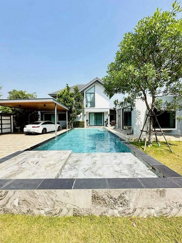 ให้เช่าพูลวิลล่าสวย สไตล์โมเดิร์น วิวภูเขาสวย โซนสันทราย   