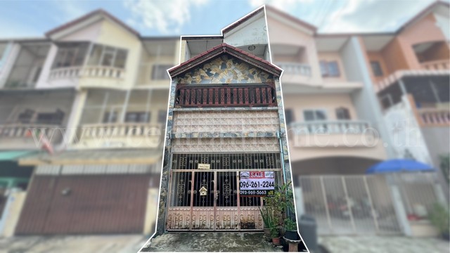 P2 ทาวน์เฮ้าส์ 3 ชั้น หมู่บ้านสินวงศ์ การ์เด้น บางแคเหนือ