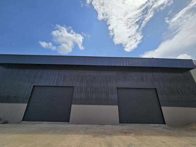 ให้เช่าโกดังสร้างใหม่ ต.ท่าทราย อ.เมือง จ.สมุทรสาคร พื้นที่1 ไร่