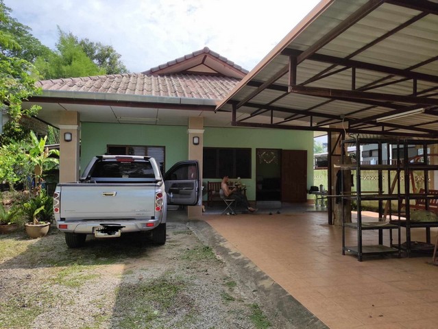 ขายบ้านเดี่ยว 1 ชั้น ต.หนองควาย อ.หางดง จ.เชียงใหม่  เนื้อที่ 154 ตารางวา