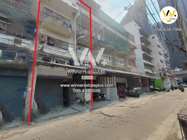 ขายตึกอาคารพาณิชย์พระราม 9 ตึกติดฟอร์จูนทาวน์ เซ็นทรัลทรัลพระราม 9 MRT Rama 9