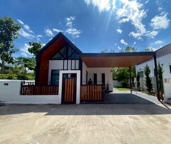 ให้เช่าบ้านเดี่ยวชั้นเดียว บรรยากาศเงียบสงบ พร้อมเฟอร์ ใกล้ม.แม่โจ้