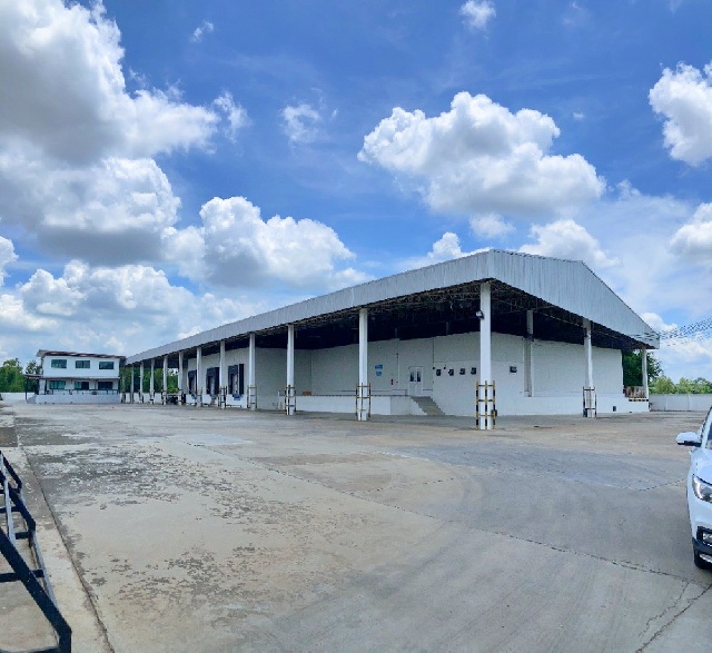 ขอนแก่น มหาสารคาม ให้เช่าโกดัง ห้องเย็น 120 ตร.ม. 2ไร่ 30 ตรว. ท่าพระ โกสุมพิสัย  ติดถนน .ถ.มิตรภาพ แจ้งสนิท 