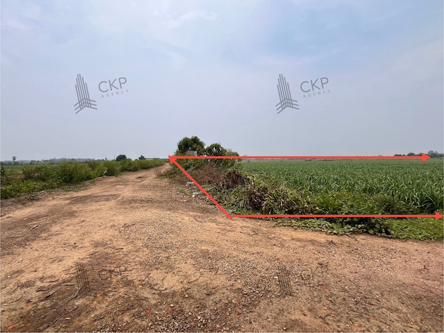 ที่ดินเปล่าขนาดใหญ่ ใกล้ม.เกษตรศาสตร์ วิทยาเขตกำแพงแสน ใกล้ตัวอำเภอกำแพงแสน