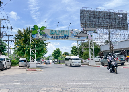ขายที่ดินพร้อมกิจการ 7 ห้องพัก บางรักษ์ เกาะสมุย ใกล้หาด ใกล้วัดพระใหญ่ ทำเลดี ติดถนนใหญ่