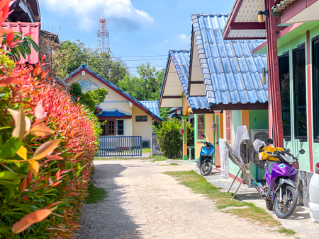 Land with 7 rental units for sale Bang Rak Koh Samui Near the beach and Big Buddha Prime roadside location