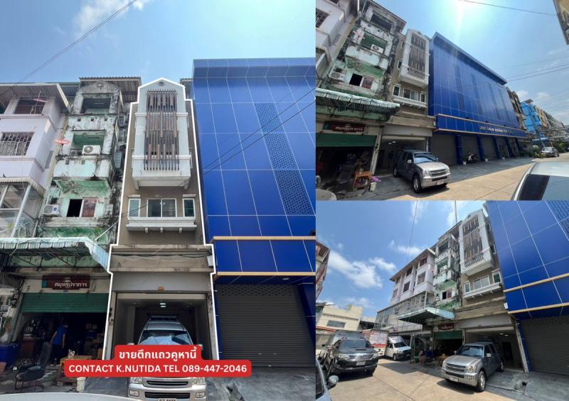  ขายตึกแถว อาคารพาณิชย์ ติดบีทีเอสช้างเอราวัณ260ม  