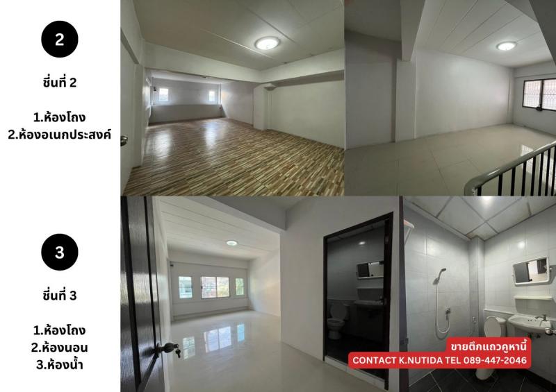 ขายตึกแถว อาคารพาณิชย์ ติดบีทีเอสช้างเอราวัณ260ม