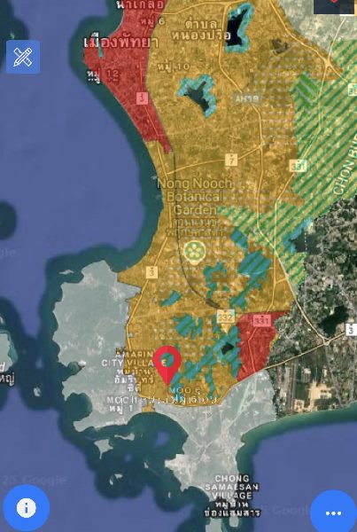 ขายที่ดินเปล่าแปลงสวย 93 ตรว. อ.สัตหีบ ชลบุรี  ขายที่ดินเปล่าแปลงสวย 93 ตรว.