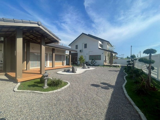 บ้านสร้างใหม่ สไตล์ญี่ปุ่น เรียบง่าย อบอุ่น ดอยสะเก็ด