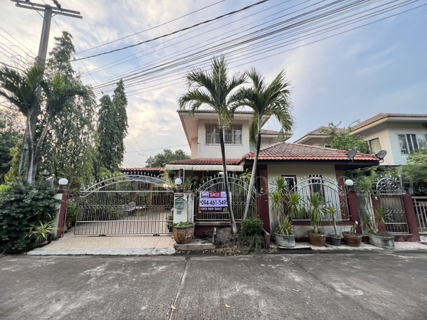 P1 บ้านเดี่ยว หมู่บ้านปัญฐิญา สุวินทวงศ์ มีนบุรี หลังมุม 