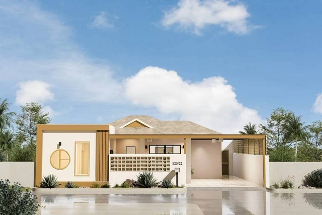 เปิดขายบ้านสุขใจ4 ดอนหัวฬ่ออมตะนครชลบุรี 42 ตรว  3 ห้องนอน 2 ห้องน้ำ  ทุกอาชีพสามารถกู้ได้ 