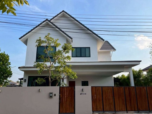 ให้เช่าบ้านเดี่ยวสร้างใหม่ สไตล์นอร์ดิก เงียบสงบ โซนหางดง 