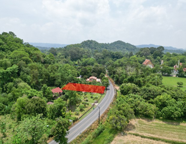 ขายที่ดินติดถนนหลวง เนื้อที่ 142 ตารางวา สาริกา นครนายก ใกล้แม่น้ำนครนายก