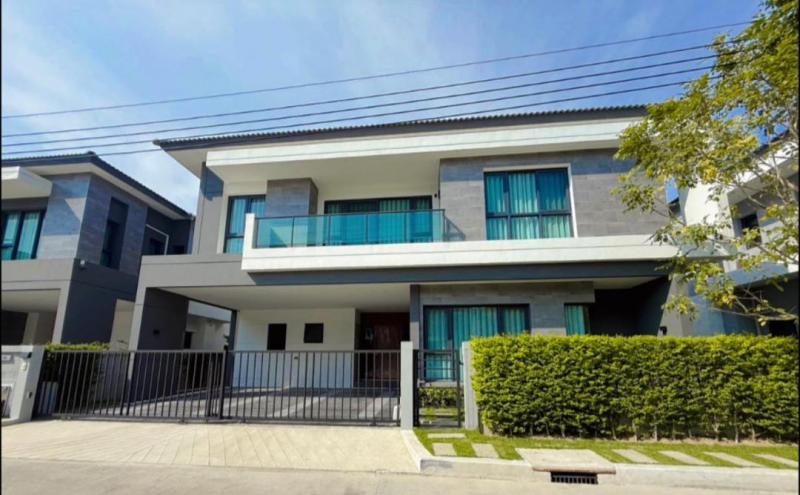 HR 6024 ให้เช่าบ้านเดี่ยว2ชั้น The City Bangna บางนา กม.7 ตกแต่งพร้อมอยู่ ใกล้เมกะบางนา