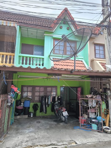 ขายทาวน์เฮ้าส์ 2 ชั้น ทำเลดี เหมาะกับการอยู่อาศัย หรือปล่อยเช่า มบ.มาลัยทอง ถ.เกษตรสิน ต.ลำพยา อ.เมือง จ.นครปฐม