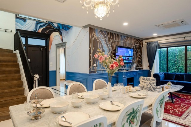 P639 ให้เช่า ขาย บ้านเดี่ยว 2 ชั้น โครงการ นันทวัน พระราม 9 กรุงเทพกรีฑาตัดใหม่ หลังมุม Nantawan Rama 9-New Krungthepkreetha 