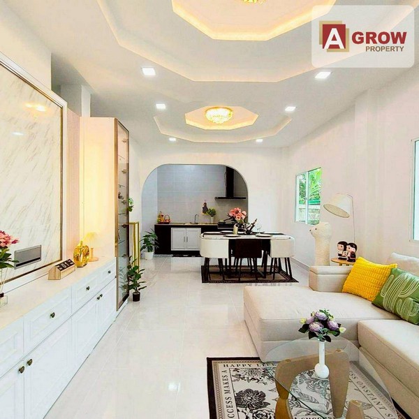 หมู่บ้านแลนซีโอ รามอินทรา-นวมินทร์ บ้านสวย หลังมุม ตกแต่งครบพร้อมอยู่