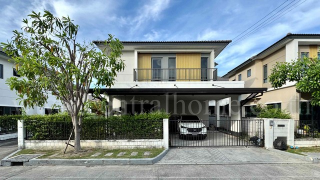 R1 ให้เช่า บ้านเดี่ยว เซนโทร อ่อนนุช - สุวรรณภูมิ หลังริม