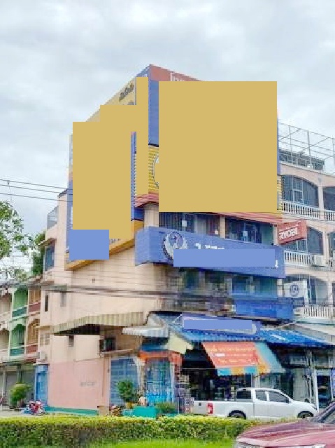 เช่าอาคาร 2 คูหา 4.5ชั้น หทัยราษฏร์ พระยาสุเรนทร์  MRTบางชัน 1กม. หลังมุม 40 ตร.วา.650 ตร.ม.เทคนิคมีนบุรี 1.5 กม. ติดถนนใหญ่ 7นอน 8 น้ำ 