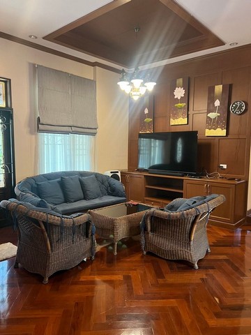 บ้านสวย เนื้อที่กว้าง ร่มรื่น โครงการ บ้านฟ้าหลวง ต้นเปา สันกำแพง