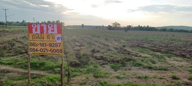 ขายที่ดินราคาถูก 10-0-0 ไร่  ใกล้ชุมชน  บ้านวังหนองแดง   ว้ดโบสถ์  พิษณุโลก