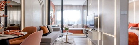 คอนโด Origin Place Bangna  ใกล้ - 350000 thb  พื้นที่ =  34 ตาราง.เมตร ทำเลเด่น