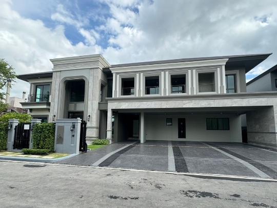 ให้เช่าบ้านเดี่ยว 2 ชั้น 135 ตรว. โครงการแกรนด์ บางกอก บูเลอวาร์ด กรุงเทพกรีฑา ใกล้ ARL ลาดกระบัง