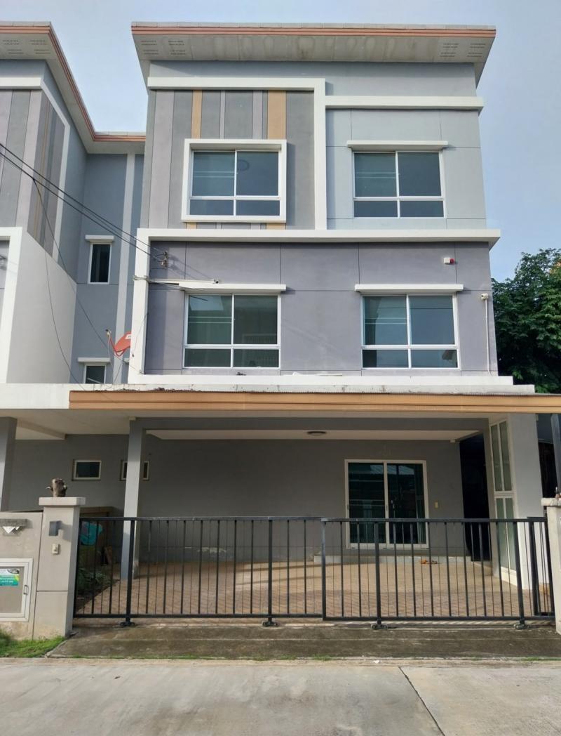 ขายบ้านแฝดมือสองบางใหญ่ จังหวัดนนทบุรี โครงการ คาซ่า แกรนด์ ราชพฤกษ์-พระราม 5