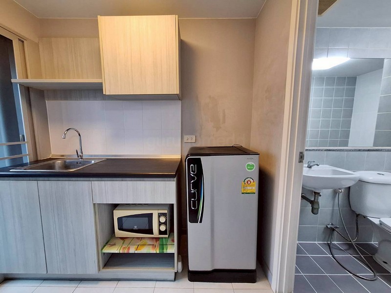 ให้เช่าคอนโดพร้อมอยู่ Aspire Sathorn Taksin บริคโซน ห้อง studio ขนาด 28 ตรม ชั้น8 ตึกA  - ghd000505R